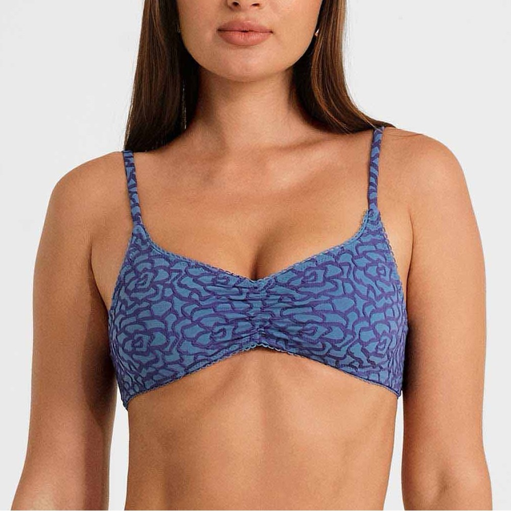 Midnight Jacquard Blackbough Swim Bikini - Picture 2 of 8
